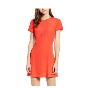 NWT Something Navy Short Sleeve Dress